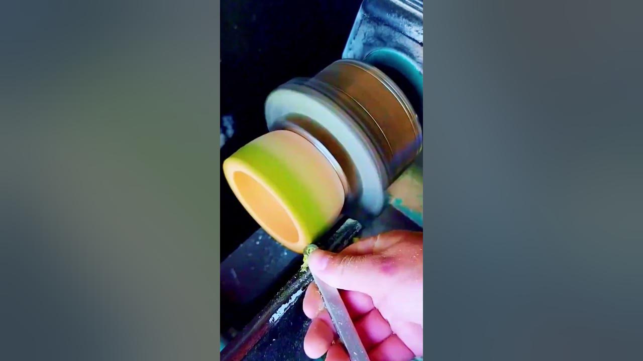 the process of making glasses from bamboo #shorts