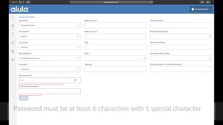 AlulaConnect Tutorial 2: Create Account