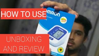 How to use digital blood pressure omron 8713 review and free adaptor