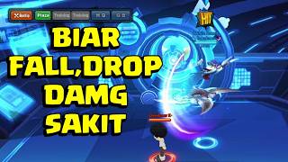 lost saga how to fall and drop DMG can hurt