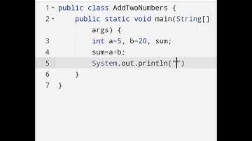 Addition of Two Numbers in Java #short #shorts #Studywithraj