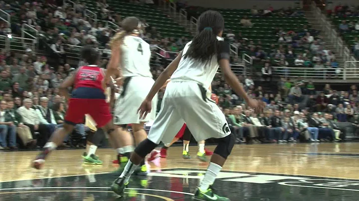 Women's Basketball Game Highlights vs. Michigan State