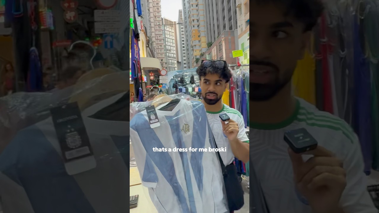 Покупка поддельных футболок за 10 фунтов стерлингов 🤣🇭🇰