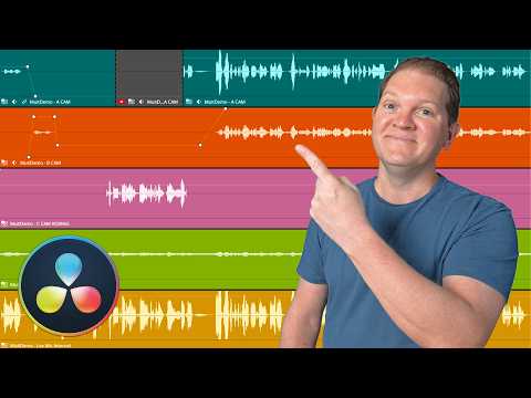 How to Edit Multiple Audio Tracks in a Resolve Multicam Timeline