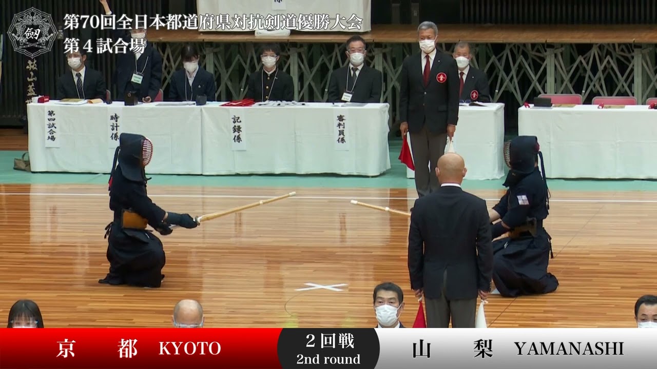 KYOTO vs YAMANASHI The 70th All Japan Interprefecture KENDO