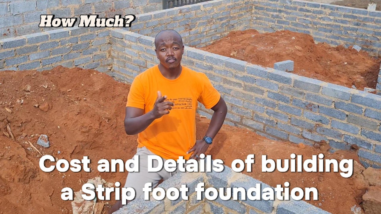 Building a house properly | Reinforced Strip Foot Foundation detail | Full Build + Real Costs