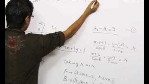 Cartesian Co-ordinates and Straight lines - Problem Solving 2