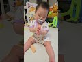 10개월 아기 소근육 발달 장난감    #소근육 #소근육발달 #아기집중력키우기 #아기쇼츠 #소꿉놀이