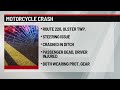 Woman killed, man injured in motorcycle crash, PSP say | 28/22 News