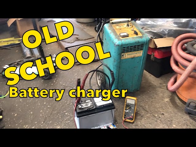 Old battery charger still works like new - YouTube