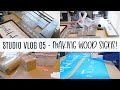 Studio Vlog 06 | Making & Shipping Etsy Orders | Getting Ready For Sublimation Shirt LAUNCH!