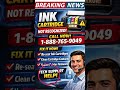 Ink Cartridge Error Solution | Printer Not Detecting Ink Cartridge