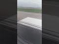 Взлет самолета со страшным звуком (takeoff with a terrible sound)