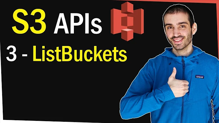 AWS S3 ListBuckets API Walkthrough with NodeJS
