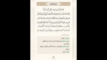 السراج في بيان غريب القران سورة التغابن 3 مع تلاوة الشيخ سعد الغامدي