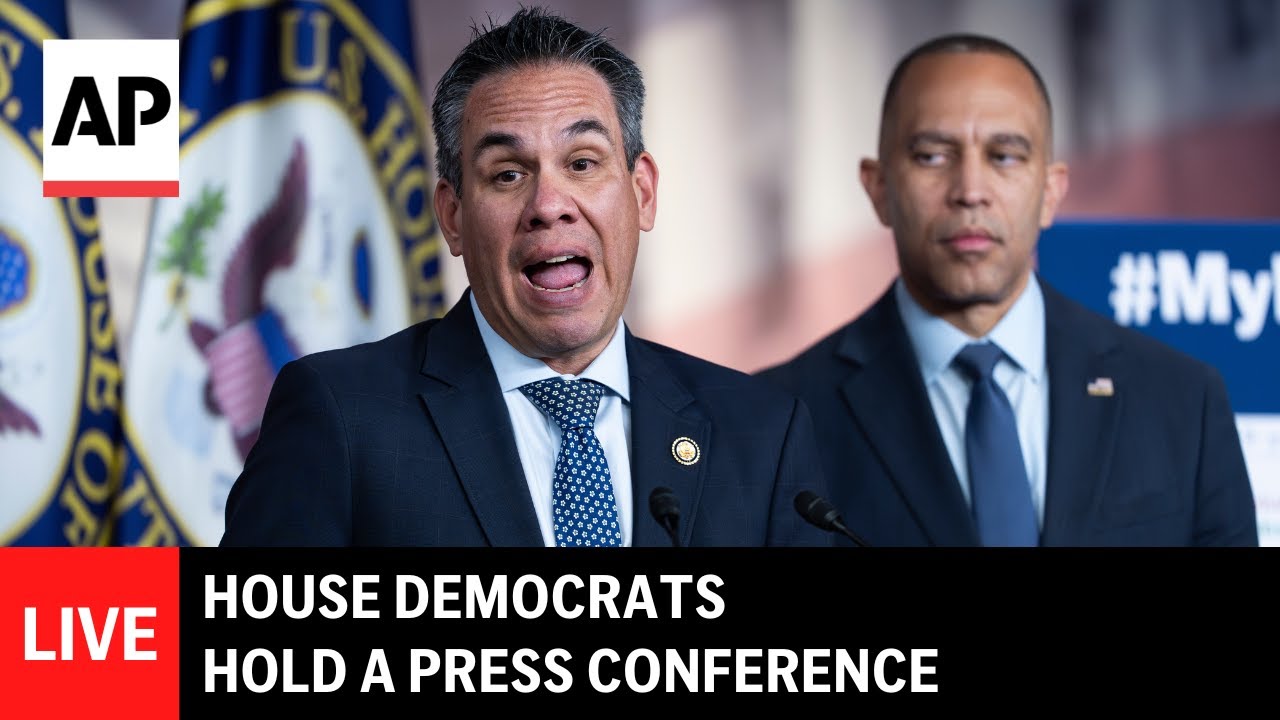 LIVE: House Democrats hold a press conference