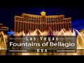 The fountains and Hotel of Bellagio, Las Vegas, Nevada, USA