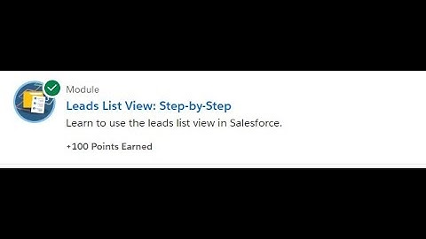 Leads List View Step by Step Trailhead Answers #08 #19_02_2023