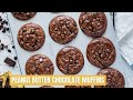 How To Make Chocolate Muffins With Peanut Butter - Recipe Video