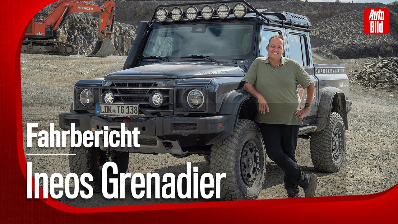 Hier darf der Grenadier mit Portalachsen zeigen, was er kann | Fahrbericht mit Thomas Geiger