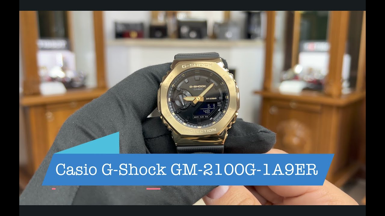 Casio G Shock GM 2100G 1A9ER