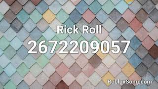 Rick Roll Roblox Id Roblox Music Code Youtube - rick roll roblox id decal