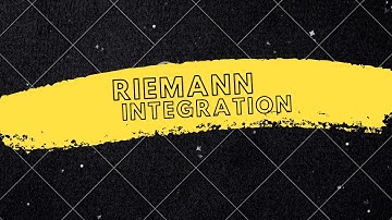Riemann integral part (ii)