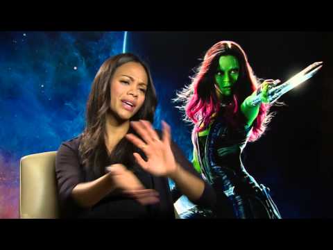 Entrevista Zoe Saldaña | Guardianes de la Galaxia - Universo Álex