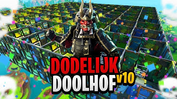 HET DODELIJKE DOOLHOF v10 - Fortnite Mini-Game met Don, Milan & Harm