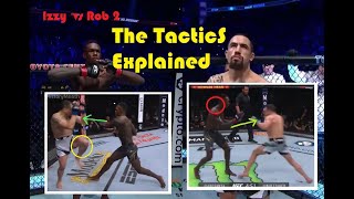 Israel Adesanya vs Robert Whittaker 2 Reveals an amazing truth about fight IQ - Tactics (outdated)