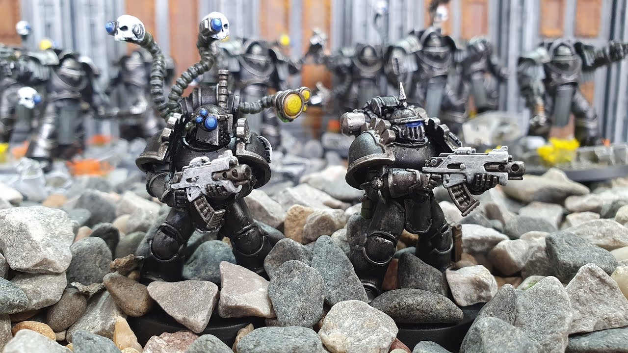 How I convert and paint Iron Hands, Warhammer speed painting tutorial ...