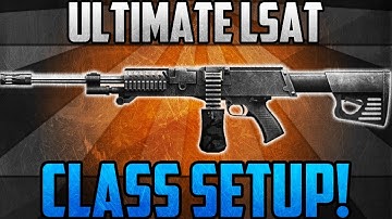 Call of Duty: Ghosts -  Ultimate "LSAT Class Setup" | Best LMG Class Setup :: (Call of Duty Ghosts)