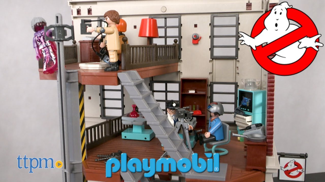 Toy Review: Ghostbusters Firehouse by Playmobil - HorrorGeekLife