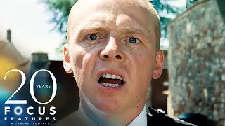 Hot Fuzz | Simon Pegg Chases Down a Shoplifter