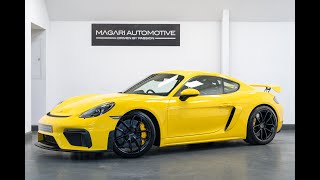 Porsche 718 Cayman 4.0 GT4 2dr