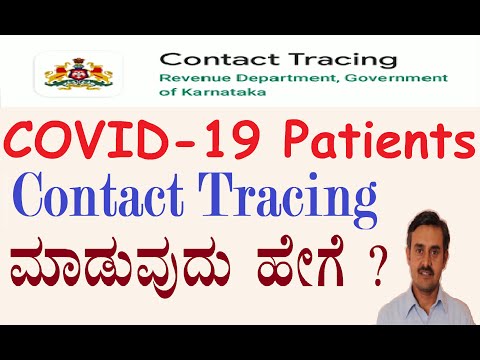 Contact Tracing App ಬಳಸಿCovid-19 Patientsಅವರ Tracing ಮಾಡುವುದು|Contact Tracing|Covid-19|Connect&Learn