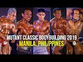 Onstage Mutant Classic Bodybuilding Championship 2019, Manila, Philippines