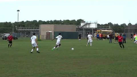 Irving Rodriguez saves a shot