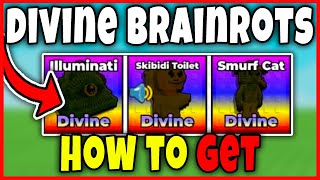 How to GET DIVINE BRAINROTS FAST & EASY in ESCAPE POLICE for BRAINROTS FULL GUIDE Roblox