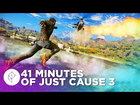 Just Cause 3 — 41 Minutes of GAMEPLAY! (60fps)