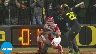 Oregon edges Liberty in softball super regionals with walk-off finish