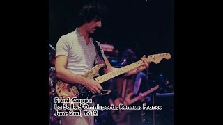 Frank Zappa - 1982 06 02 - La Salle d'Omnisports, Rennes, France