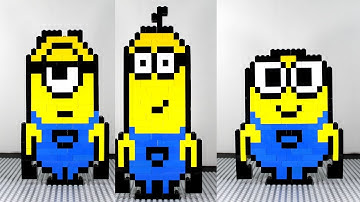 How to Build all LEGO Minions Kevin Bob Stuart