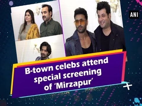 B-town celebs attend special screening of ‘Mirzapur’ – #Entertainment News