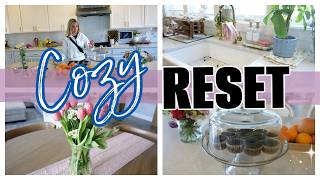 REAL LIFE RESET | Homeschool Unboxing, Kitchen Clean + Chaos Closet Reset