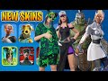 New fortnite update leaks billie eilish marvel nike goddess