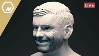 My likeness sculpting workflow in Blender 2.9 | 3d modeling tutorial