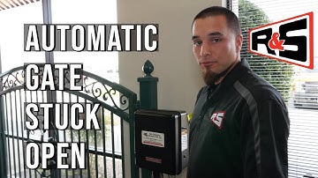 Automatic Gate Stuck Open
