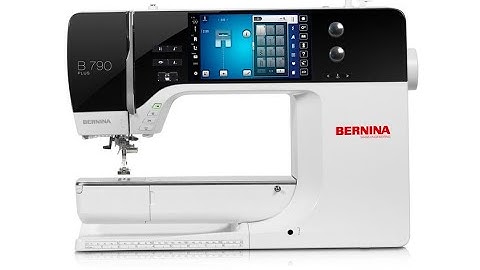 The Sewing Features of the Bernina 790 Plus