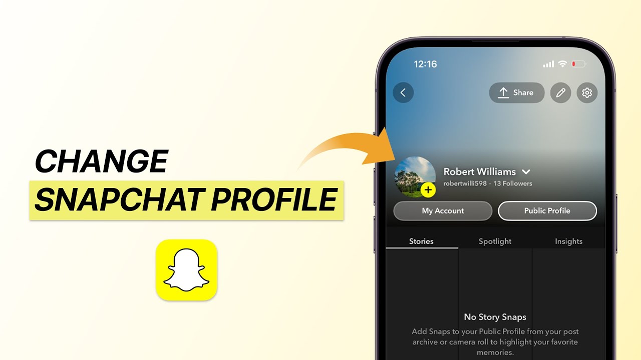 How To Change Snapchat Profile Picture?